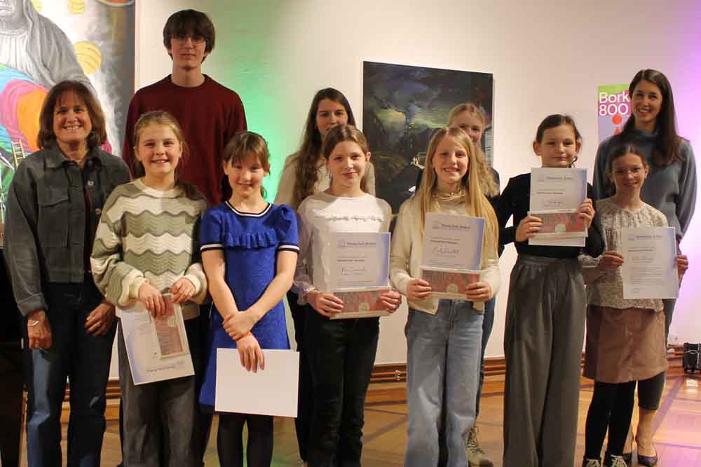 Preisträgerinnen und Preisträger des Regionalwettbewerbs „Jugend musiziert"