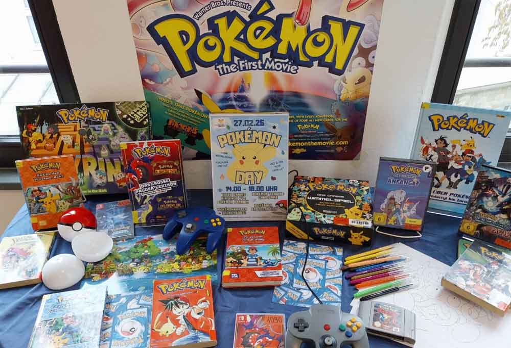 Verschiedene Pokemon-Produkte