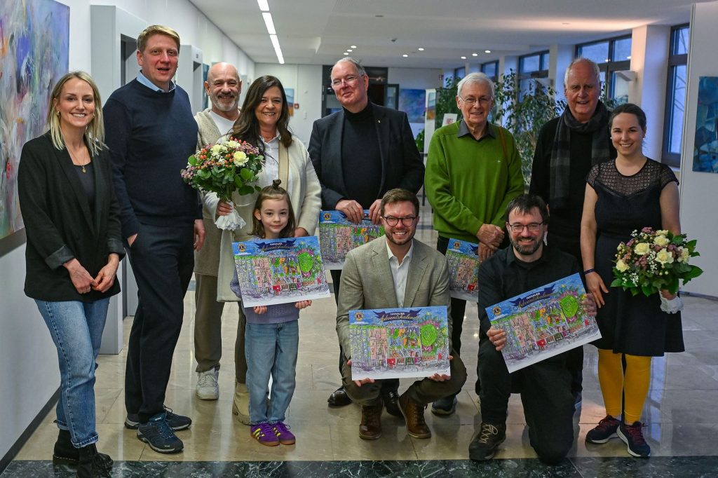 Adventskalender Hanau Gewinnübergabe