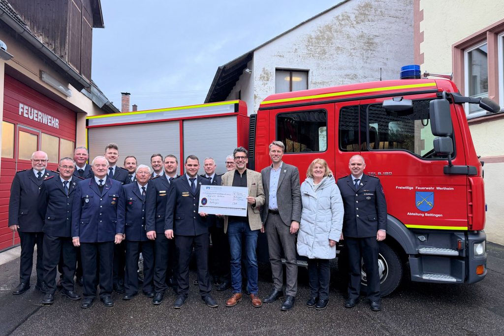 Feuerwehr Bettingen spendet für Notfallversorgung