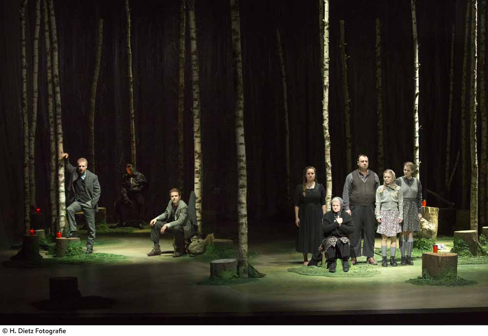 Jörn Bregenzer (Georg Hauer), Maurice Daniel Ernst (Michael Baumgartner), Oliver Hildebrandt (Johann Sterzer), Alrun Herbing (Barbara), Anja Stange (Die alte Dannerin), Ralf Hocke (Der alte Danner), Carolin Waltsgott (Magd Marie), Alexandra Ebert (Marianne)