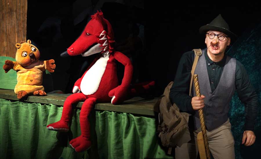 Szene aus „Der schlaue dumme Fuchs"