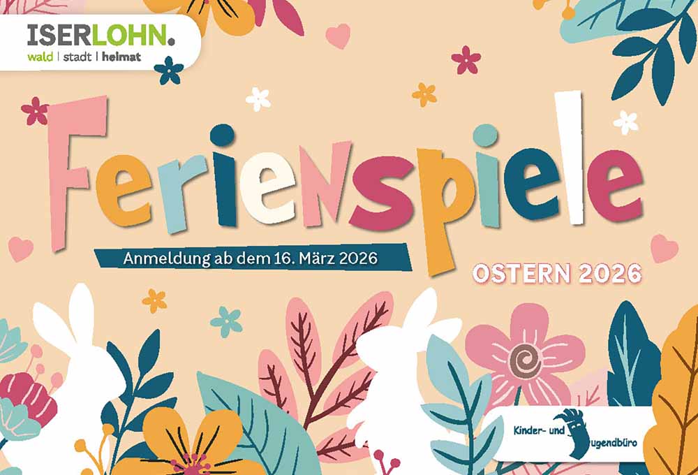 Plakat der Osterferienspiele