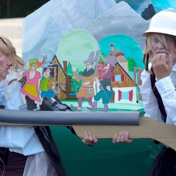 „Riesenangst“ in der Zentralbibliothek Carl Brandts Haus