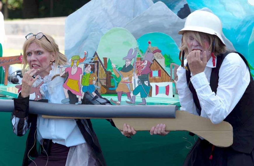 „Riesenangst“ in der Zentralbibliothek Carl Brandts Haus