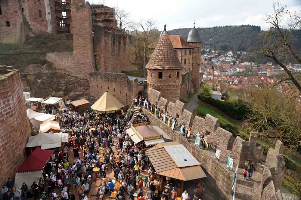 Mittelalterfest auf der Wertheimer Burg