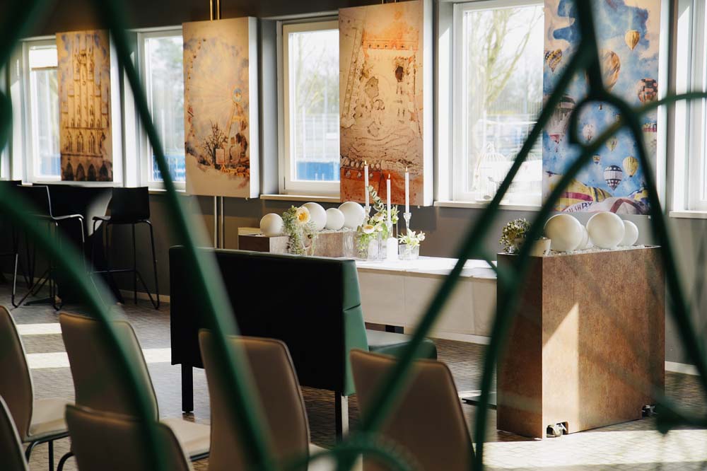 Trauraum im LVM-Preußenstadion