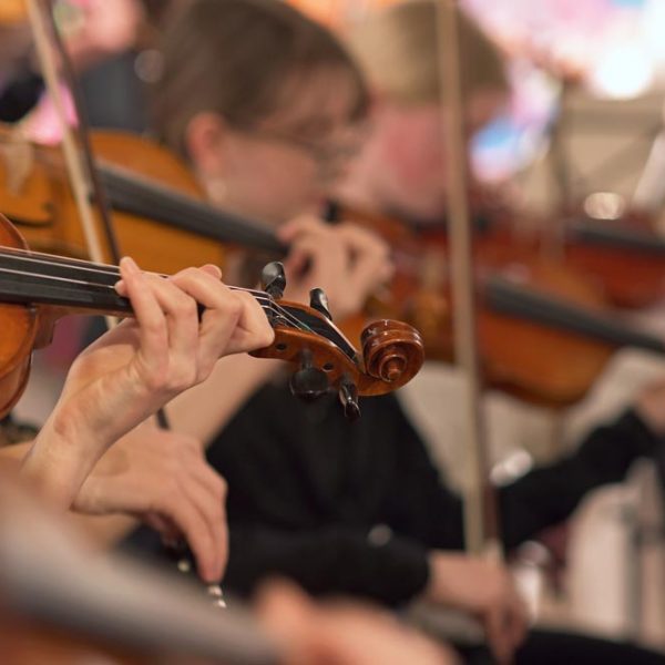Streicherensembles spielen im FARB 