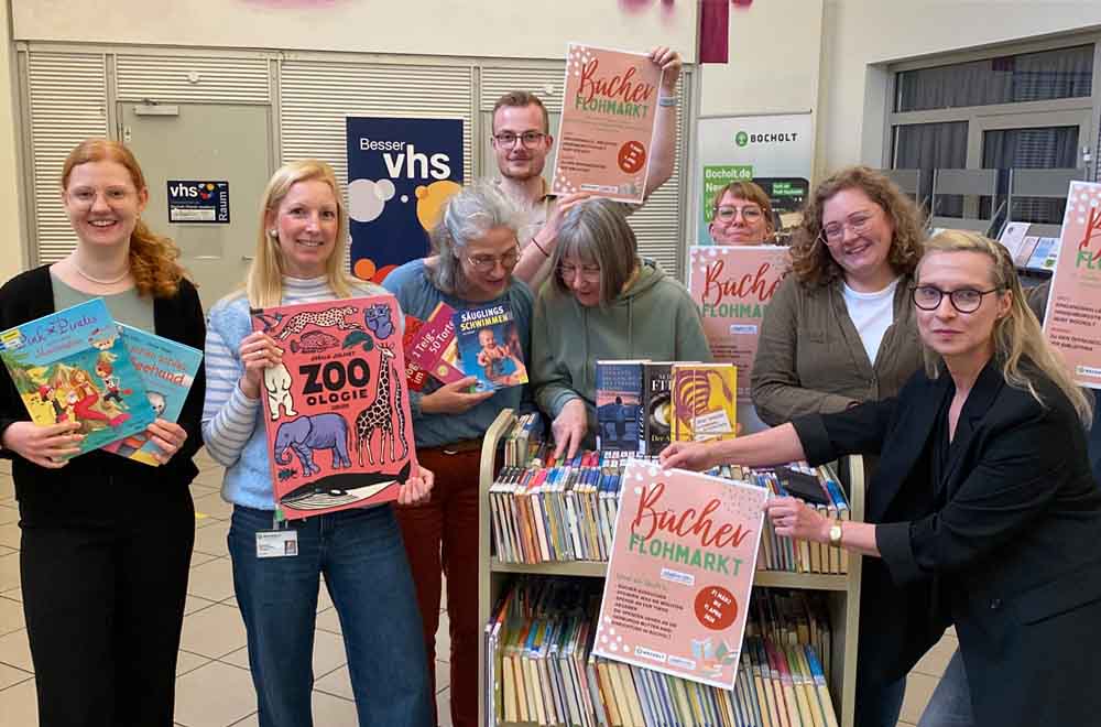 Das Team der Stadtbibliothek