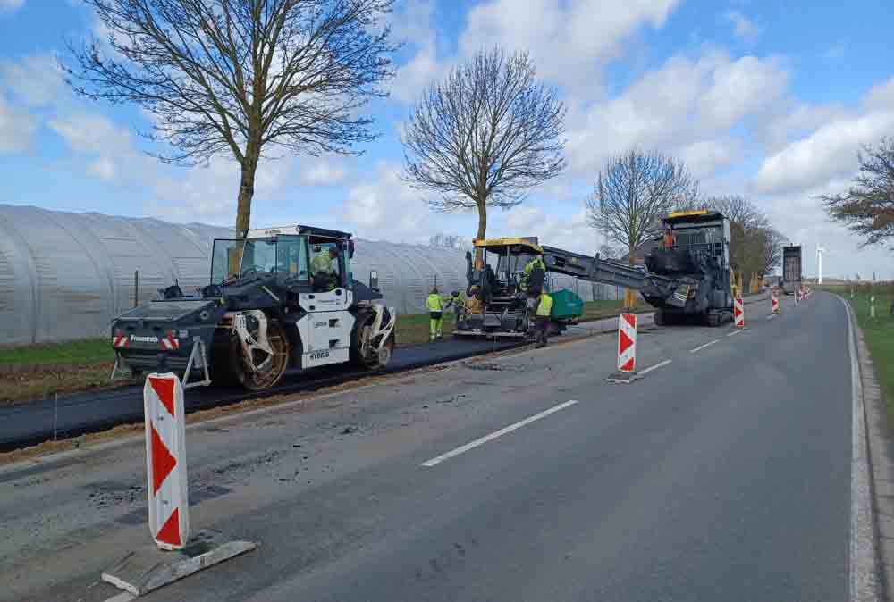 Baustelle an der K 11