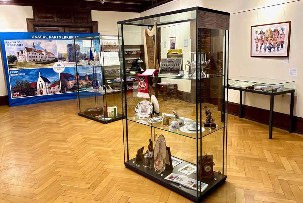 Blick in die Ausstellung im Kreishaus I in Altena