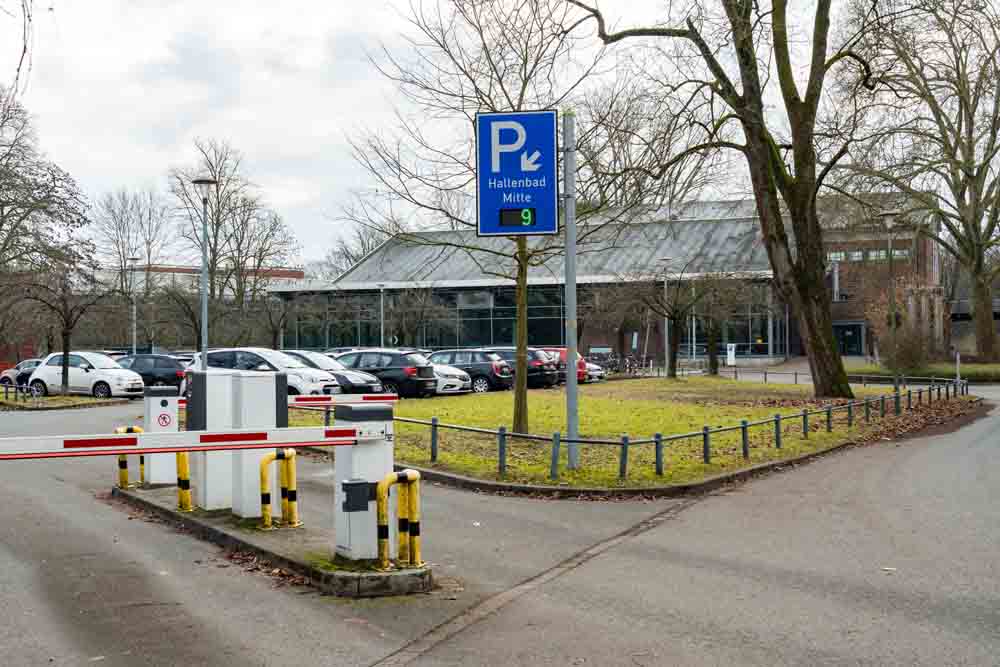 Parkplatz Stadtbad Mitte