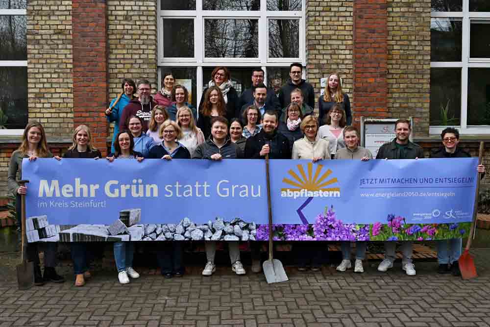 Aufruf zur Teilnahme am Entsiegelungswettbewerb „abpflastern"