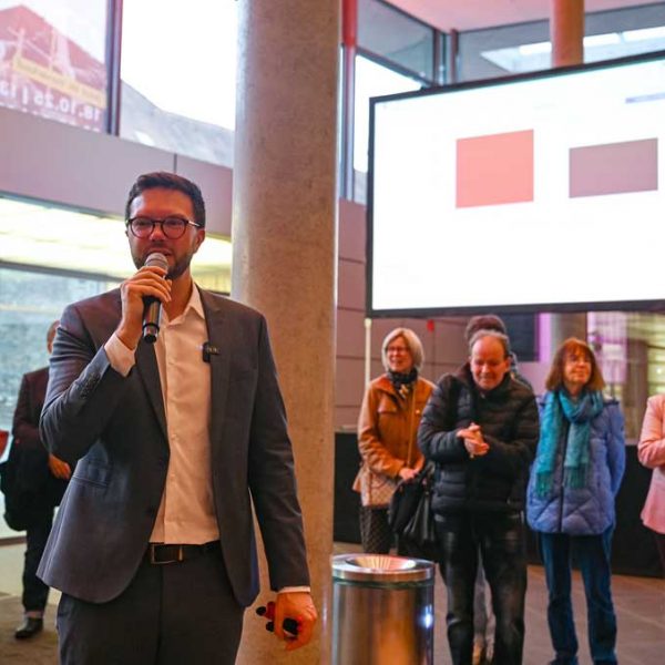 Dr. Maximilian Bieri bei der Stichwahl