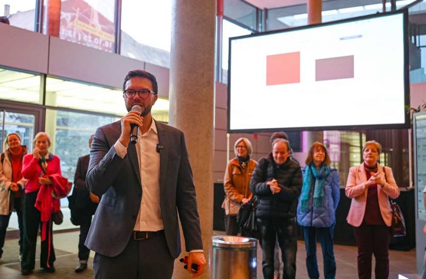 Dr. Maximilian Bieri bei der Stichwahl