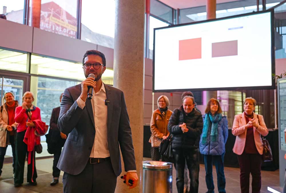 Dr. Maximilian Bieri bei der Stichwahl