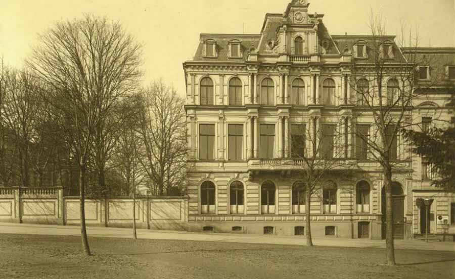 Das Carl Brandts Haus, die Villa an der Kaiserstraße 47