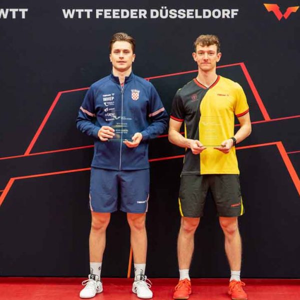 Entscheidungen des Finalstages beim WTT Feeder Düsseldorf