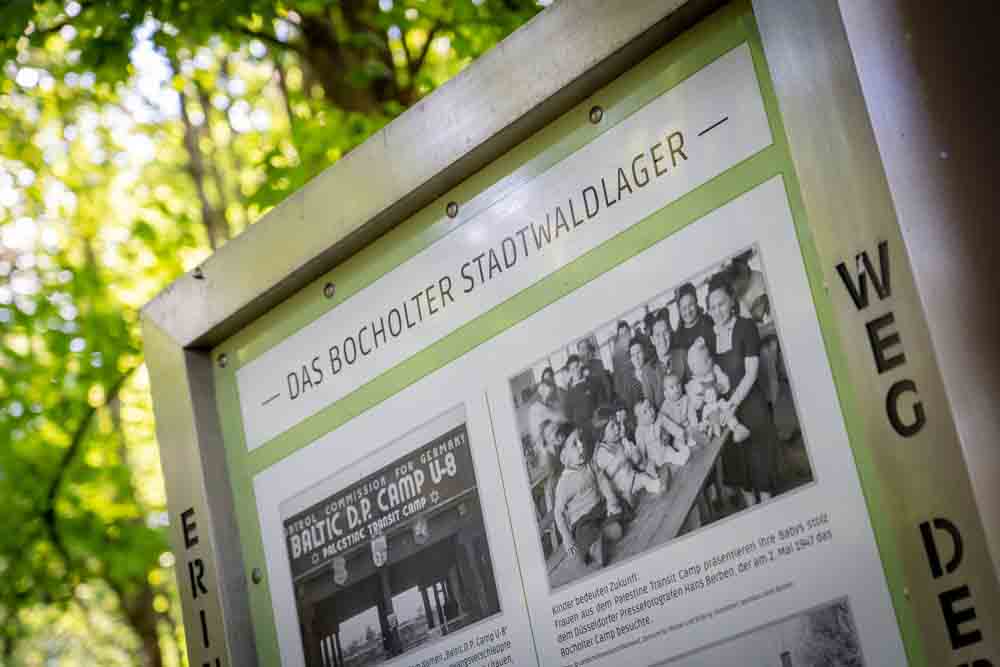 Schild im Bocholter Stadtwald