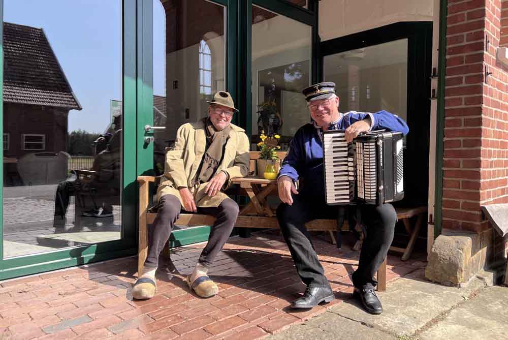 Otto Lohle alias Tönne Speckmann und Karl Heinz Höper