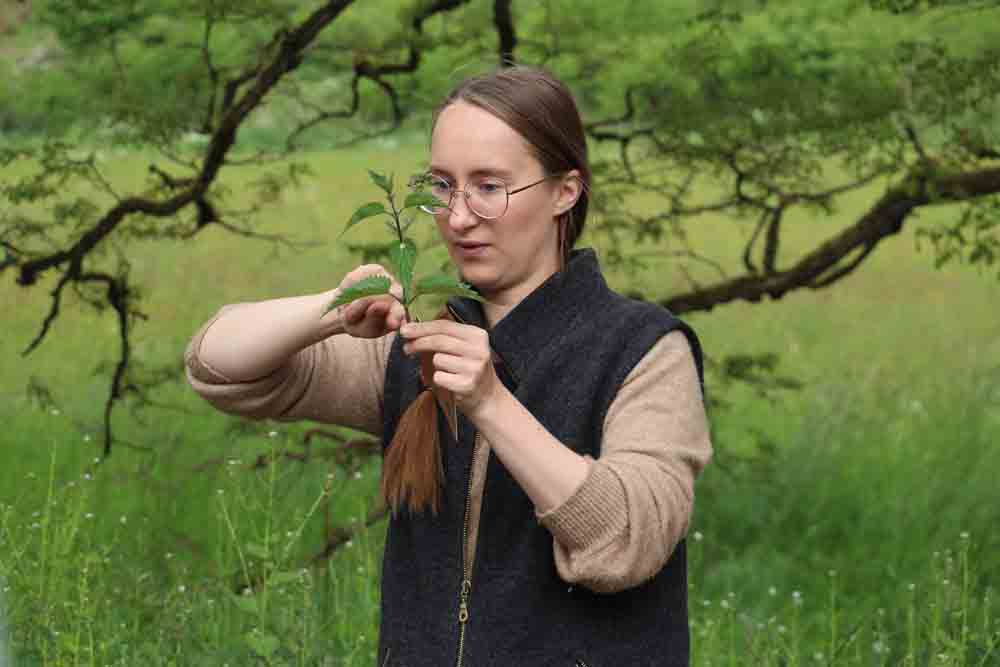 Bio-Landwirtin Marie Woeste