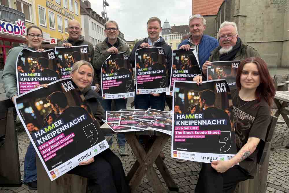 Teilnehmer der Hammer KneipenNacht