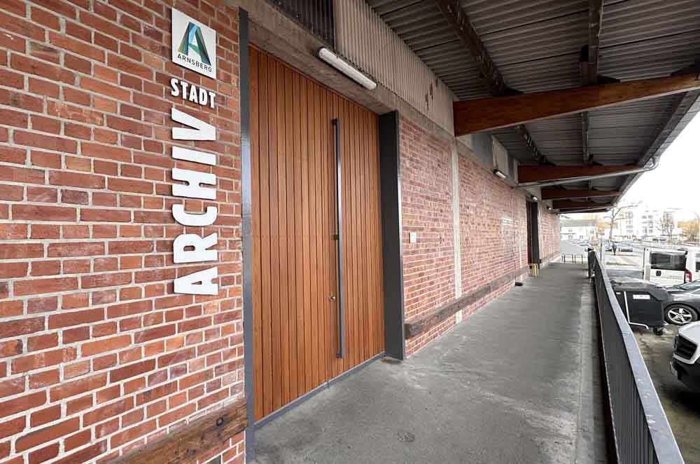 Zwischen- und Endarchiv Hüsten - nach dem Umbau