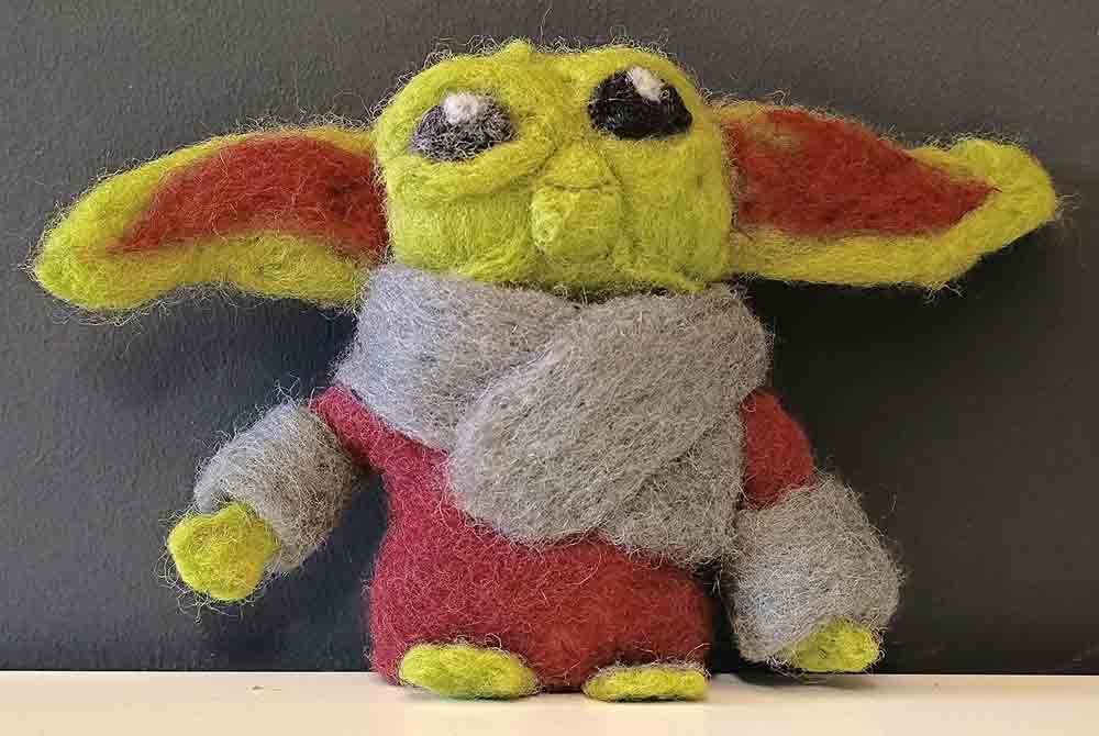 "Grogu" aus Filz