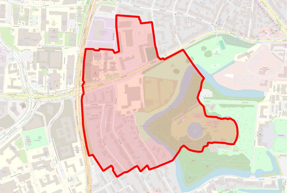 Skizze Evakuierungsradius