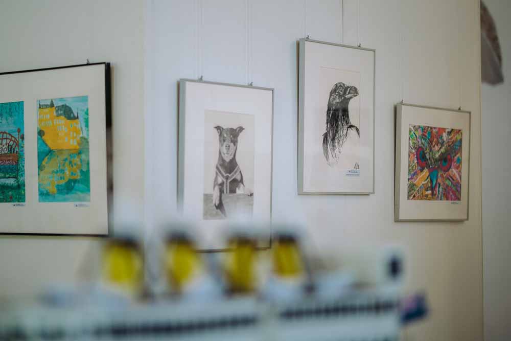 Blick in die Ausstellung