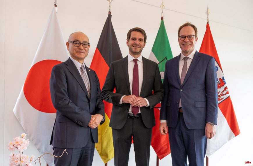 Düsseldorf feierte Kirschblütenempfang