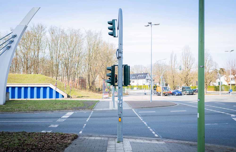 Blick auf die Cherbourger Straße