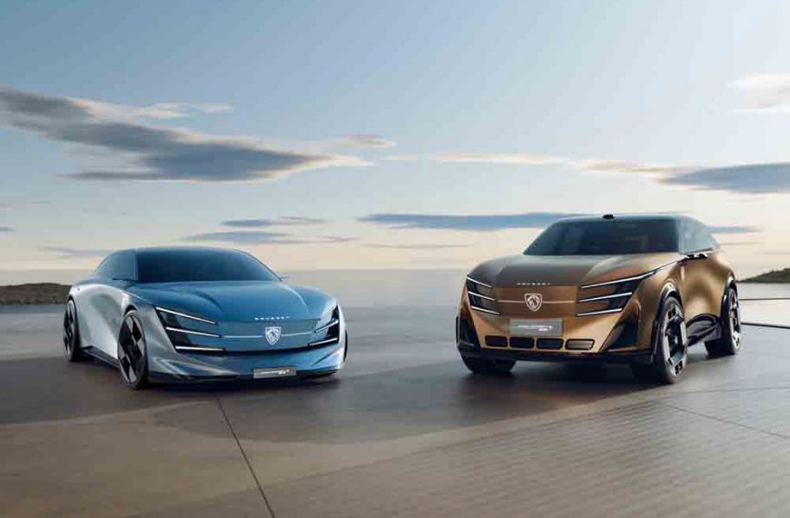 Peugeot Concept 6 und Concept 8