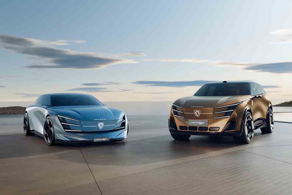 Peugeot Concept 6 und Concept 8
