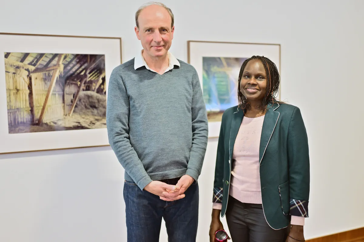 Bernhard Fuchs und Acaye Kerunen