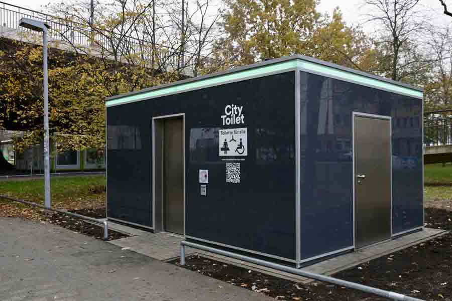 Erste "Toilette für alle" an der Moselstraße
