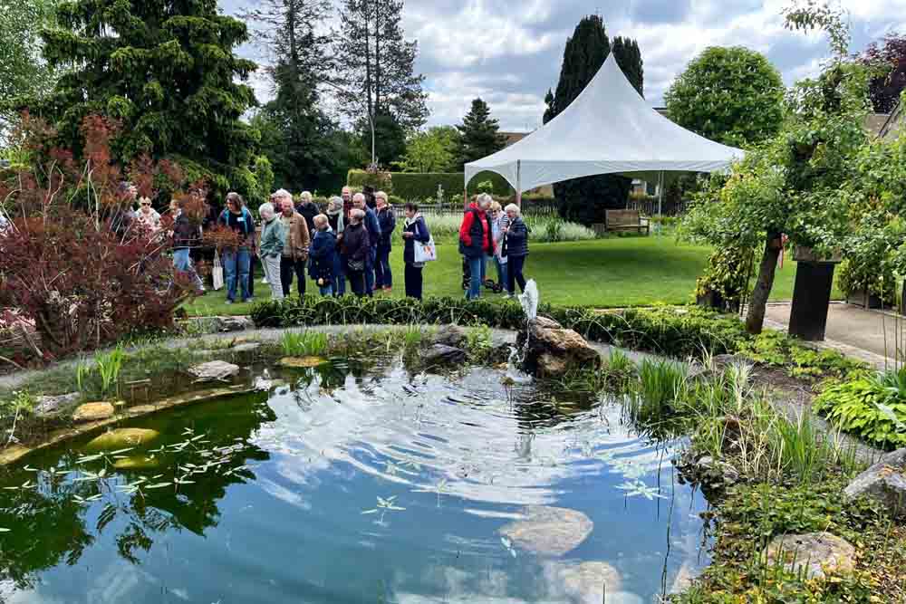 Exkursion im Kreislehrgarten