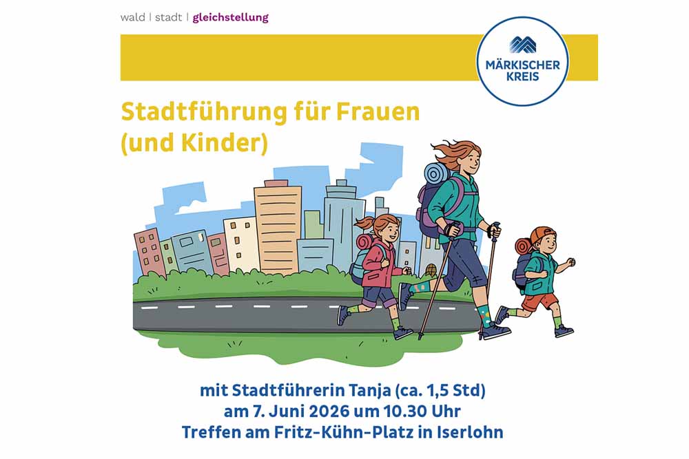 Plakat zur Stadtführung