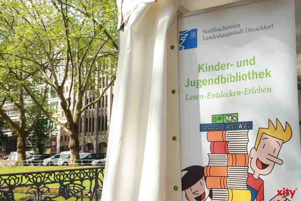 Zelt der Kinder- und Jugendbibliothek