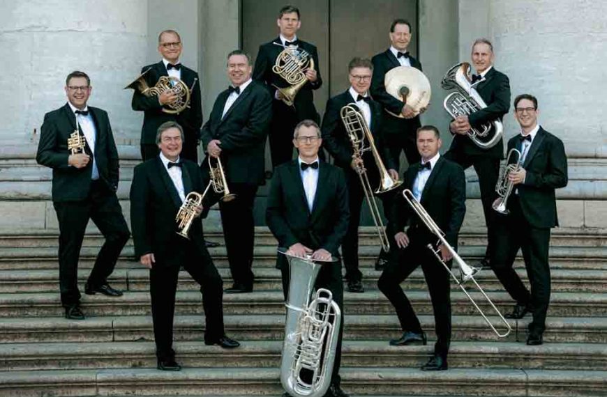 German Brass spielen auf der Wertheimer Burg