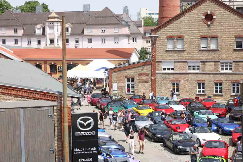 Impression vom Mazda MX-5 Treffen in Augsburg