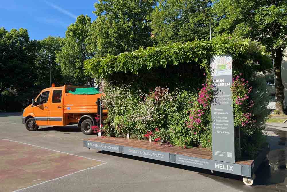 Das "Mobile Grüne Zimmer"