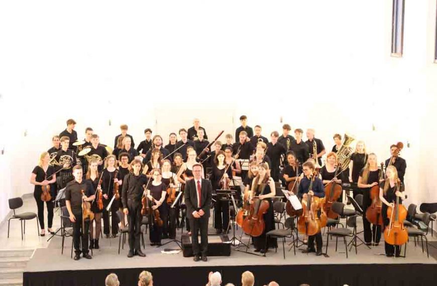 Konzert des Jugendsinfonieorchesters im Zeughaus in Neuss 