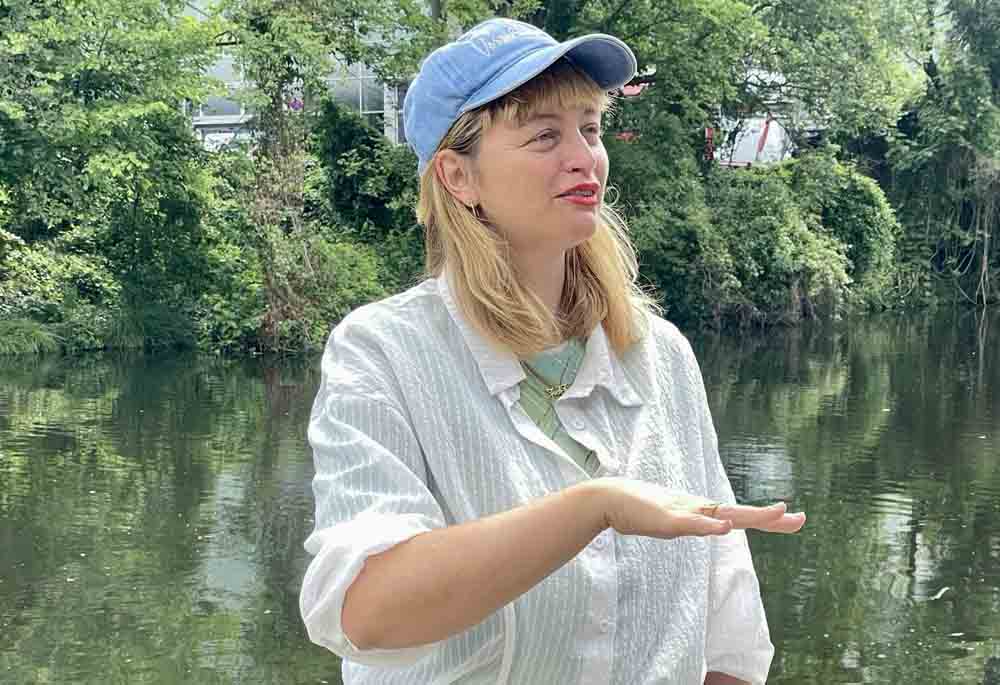Künstlerin Alisa Tretau
