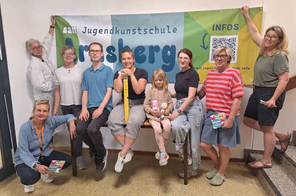 Das Team der Jugendkunstschule sam