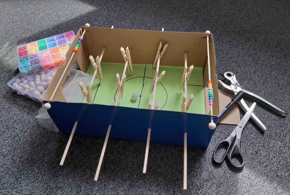 Selbstgebauter Kicker