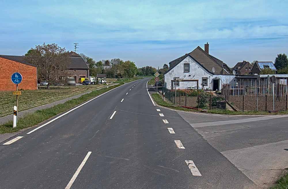 Blick auf die Kreisstraße 23