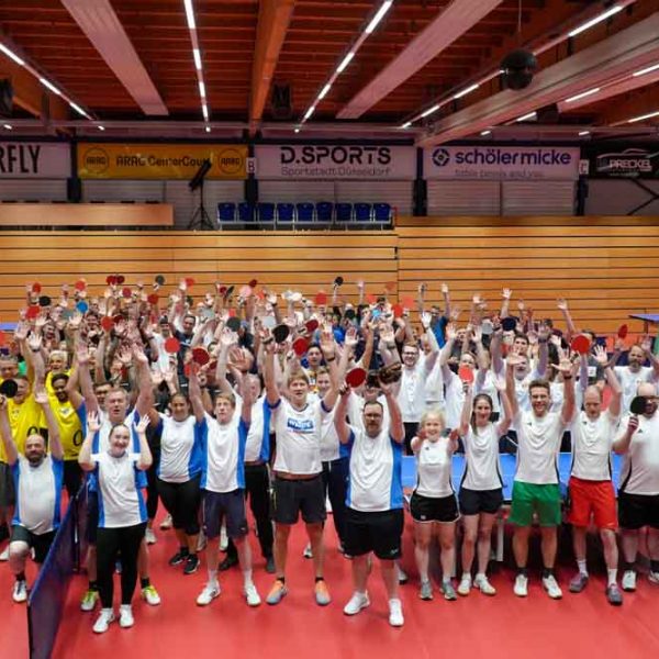 Borussia Düsseldorf lud erneut zum Firmentischtennis Cup