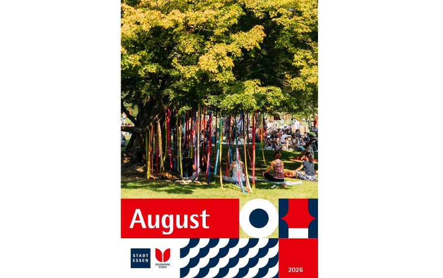 Flyer zum Programm im August