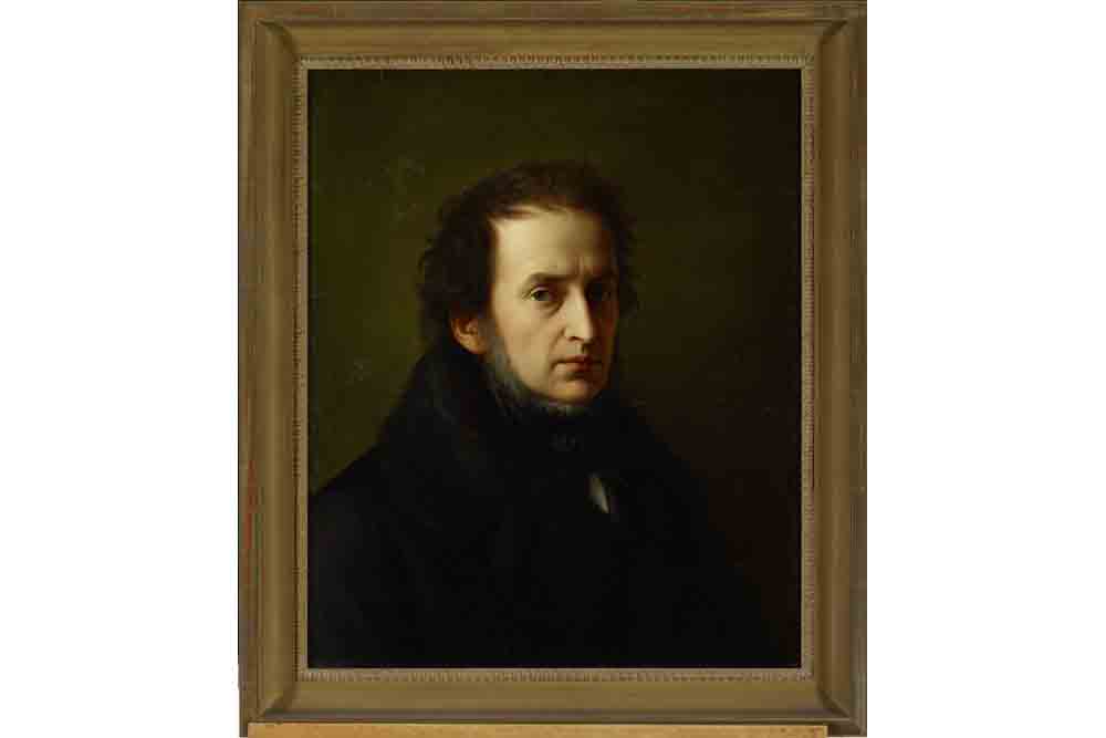 Selbstbildnis, Wilhelm Schadow, 1832, Öl auf Leinwand